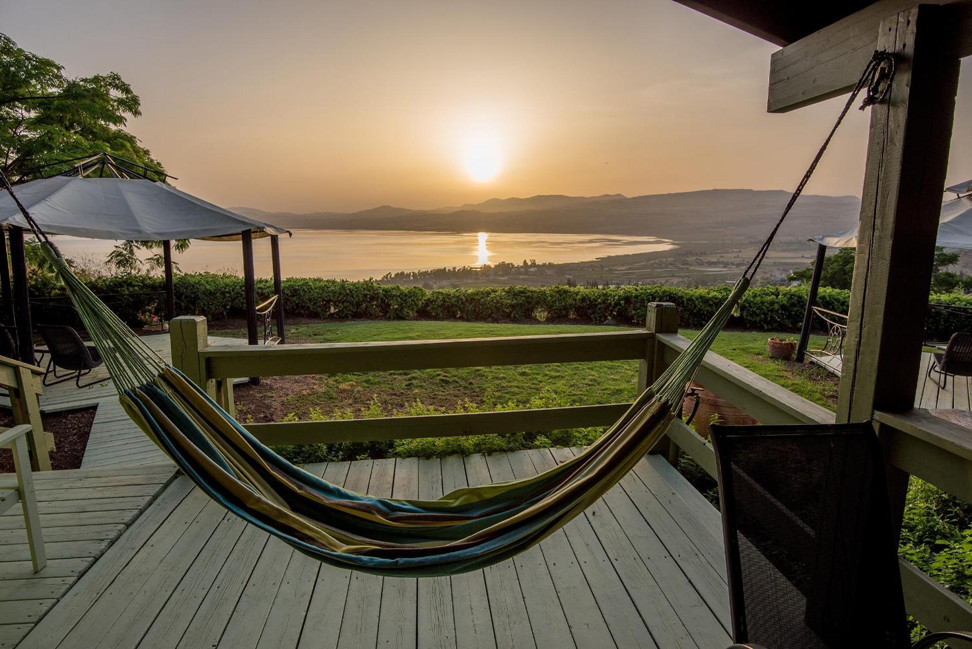 Sea Of Galilee Panoramic View Villa Ramot Exterior photo